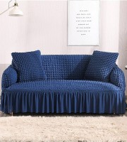 3 seater sofa cover royel blue